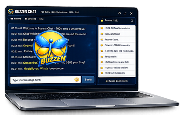 Buzzen Chat interface preview